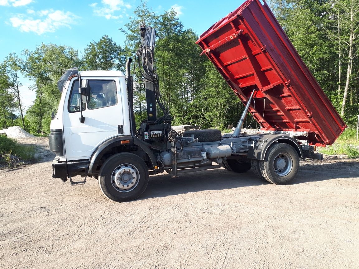 Wywrotka hds z łyżką Toruń  transport piasek ziemia, beton ,gruz,żwir