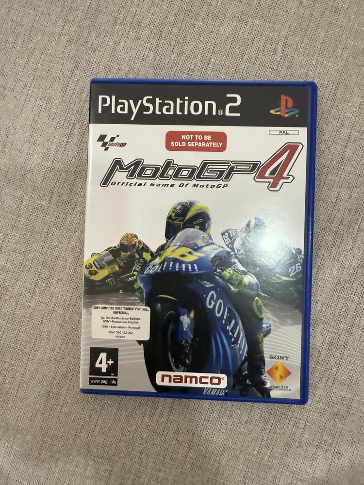 PS2  -  moto GP4