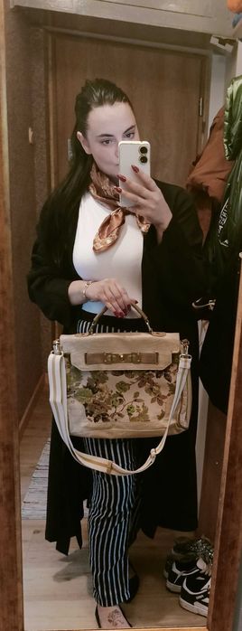 Torebka teczka na notebook