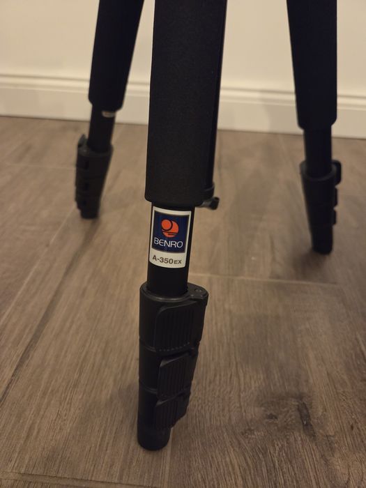 Statyw Benro A-350 EX + głowica BH-1 + pokrowiec