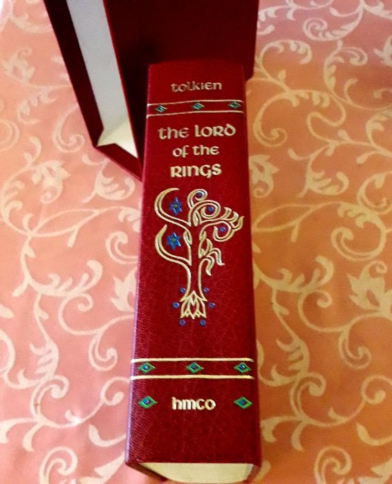 J R R Tolkien - Senhor dos Anéis - HMCo Collectors Ed.Leather