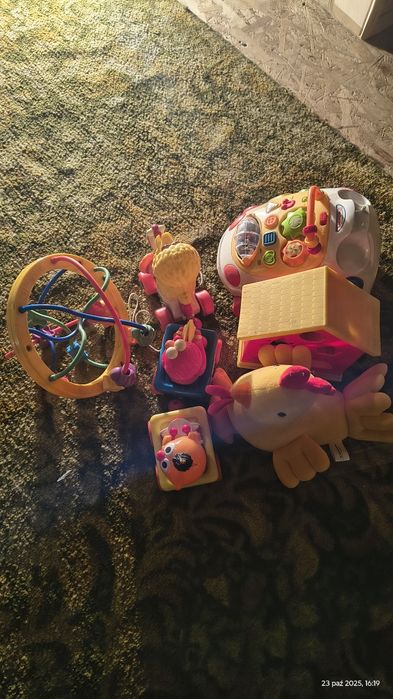 Zabawki pluszaki i edukacyjne komplet numer 1