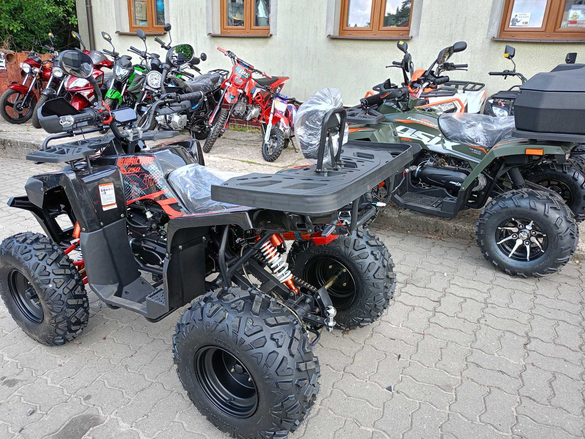 Quad XTR Hurikene 250 pro kierunki. Raty na tel. na Dowód O. dowozmy