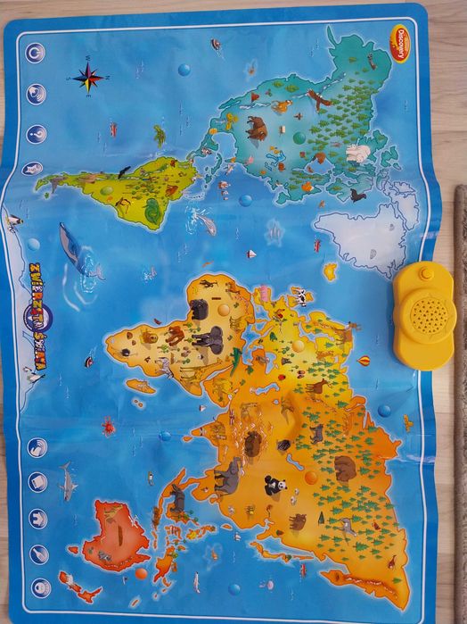 Dumel Discovery Interaktywna mapa Zwierzęta Świata