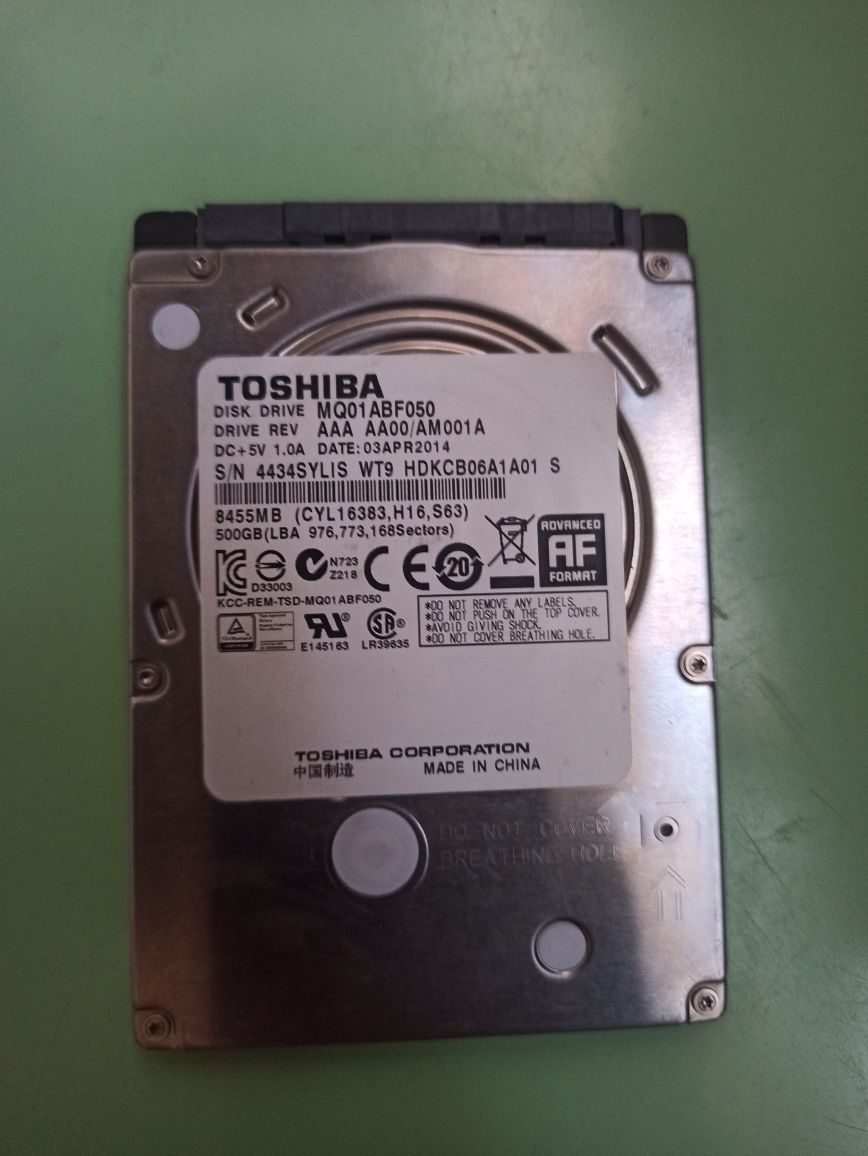Жорсткий диск HDD SATA3 в асортименті 320gb, 500gb, 640gb