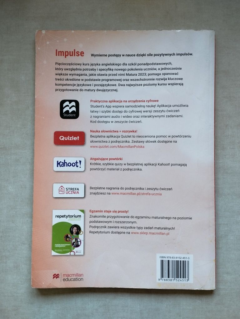 Impulse 4 język angielski