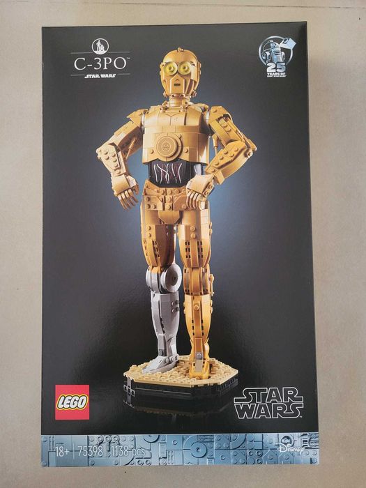 Lego 75398 C-3PO Novo e Selado