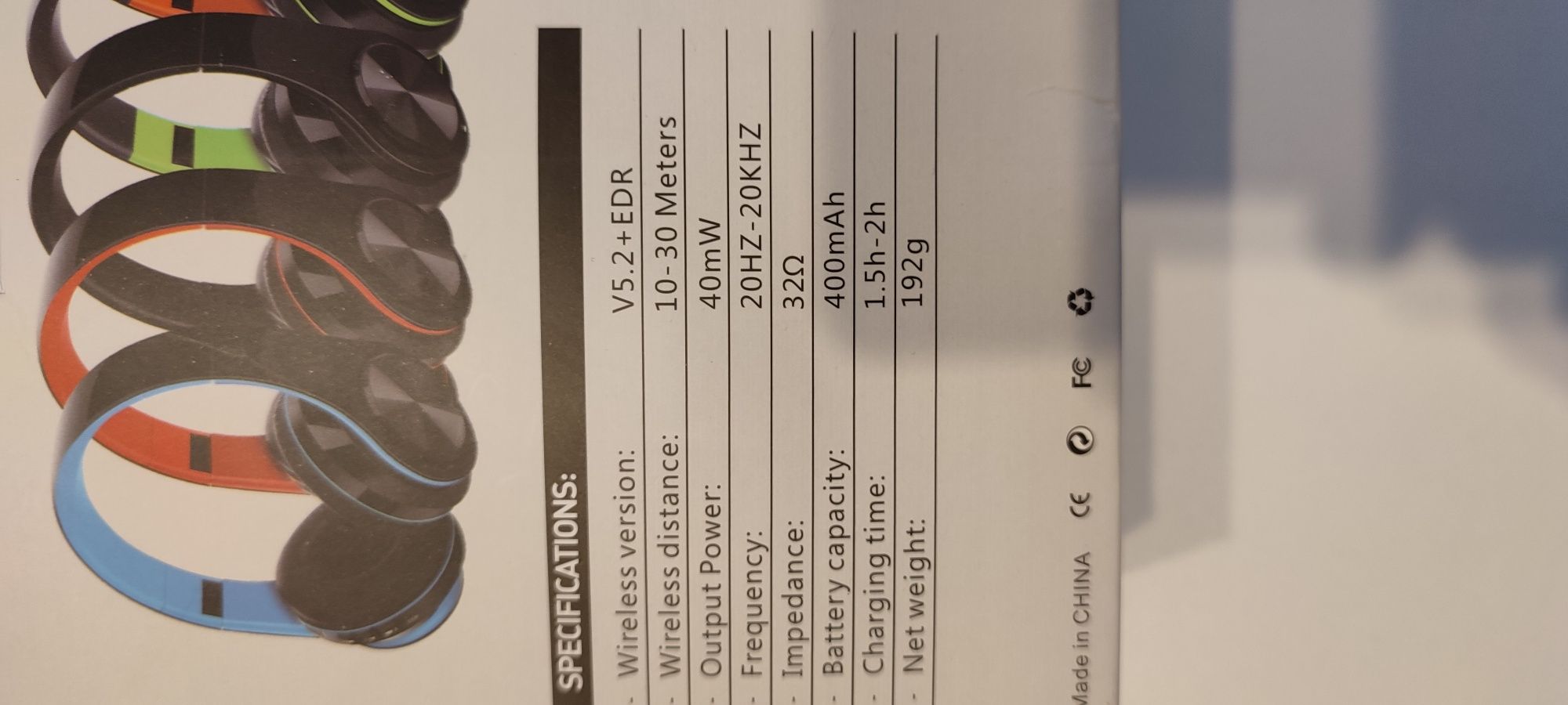 Słuchawki bezprzewodowe stereo sound xbass