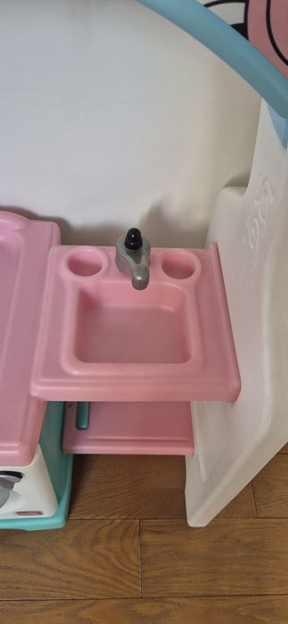 Zestaw niania przewijak pralka fotelik do karmienia zlew dla lalek