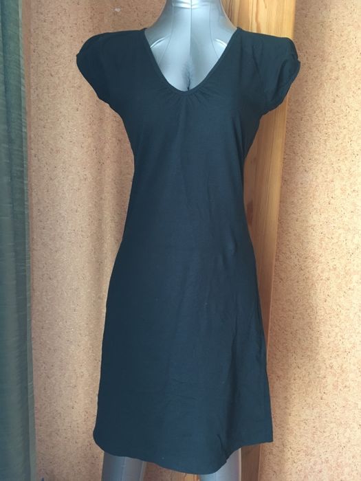 Маленькое черное платье хлопок коттон cotton черное