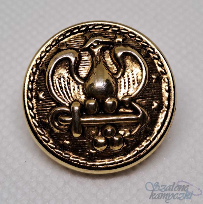 Guzik z orłem i kotwicą nr2 #u36