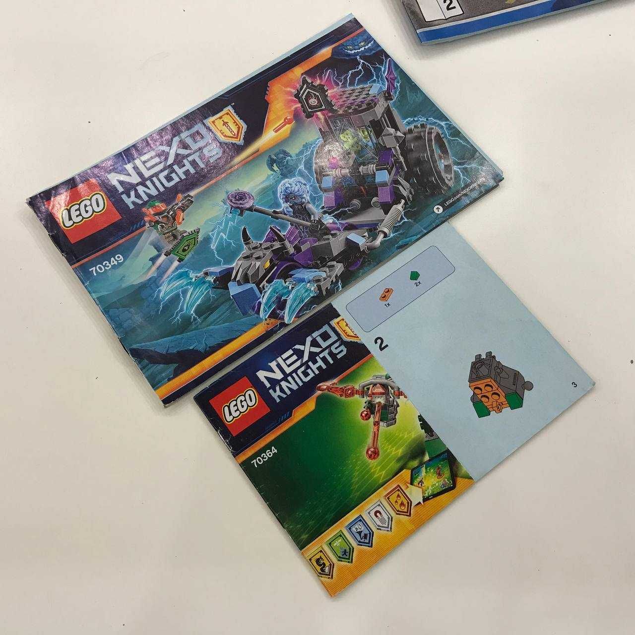 Lego інструкціі Batman, City, Nexo Knights