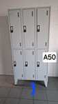 A 50 cacifo/ roupeiro metálico  6 portas