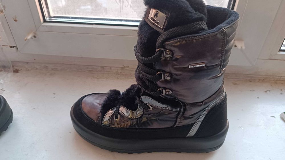 Нові черевики дутики зимові водонепроникні Skandia.Оригінал.Р 38.24 см