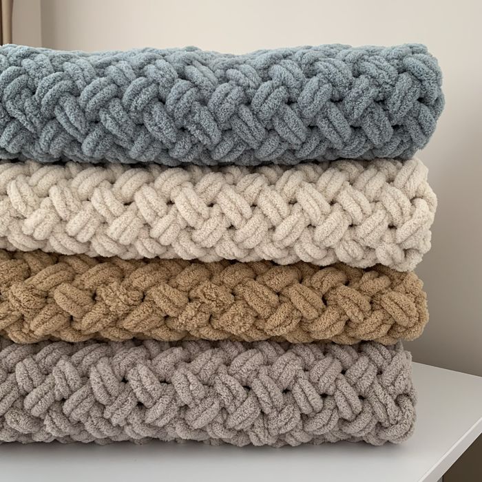 Плюшеві пледи в наявності