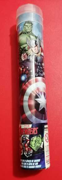 Conjuntos de lápis de cor Marvel Vingadores Avengers
