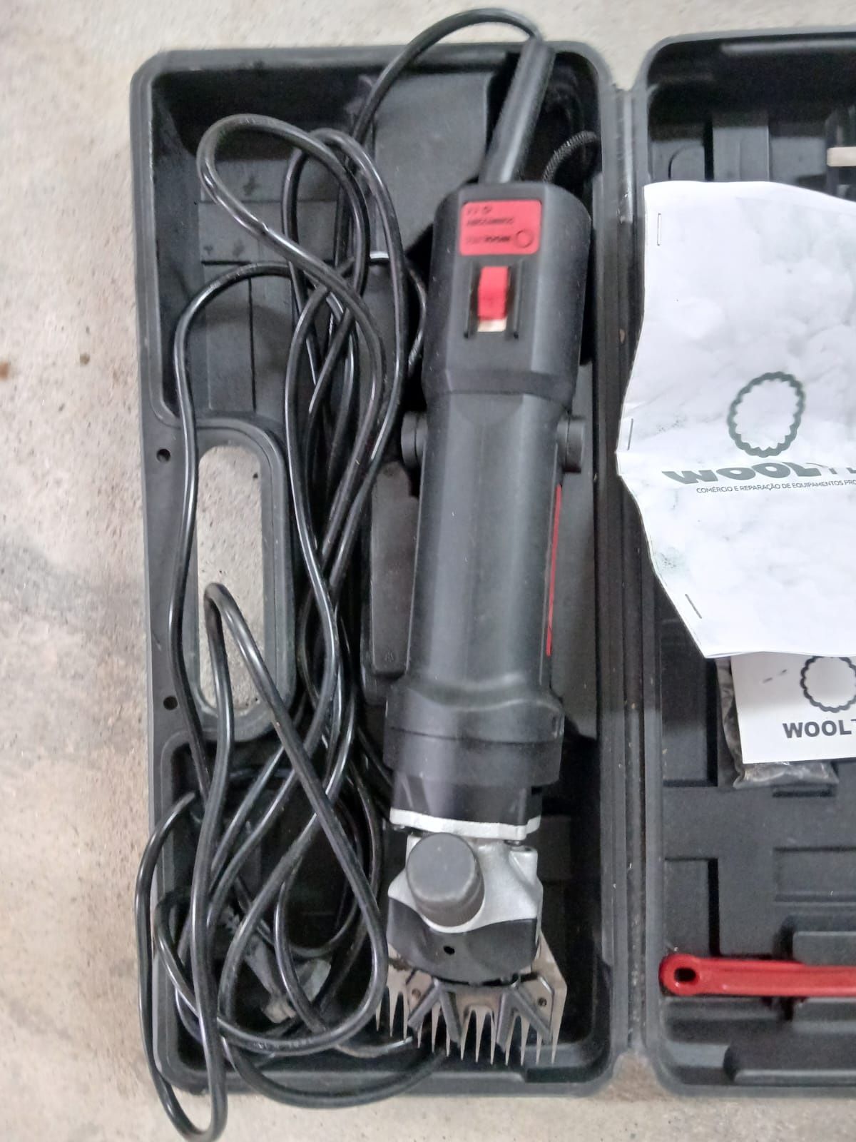 Máquina de tosquiar a ovelhas
