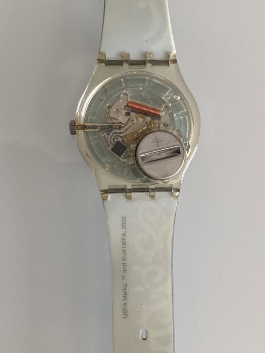 Relógio Swatch euro 2004 fabricado na Suíça
