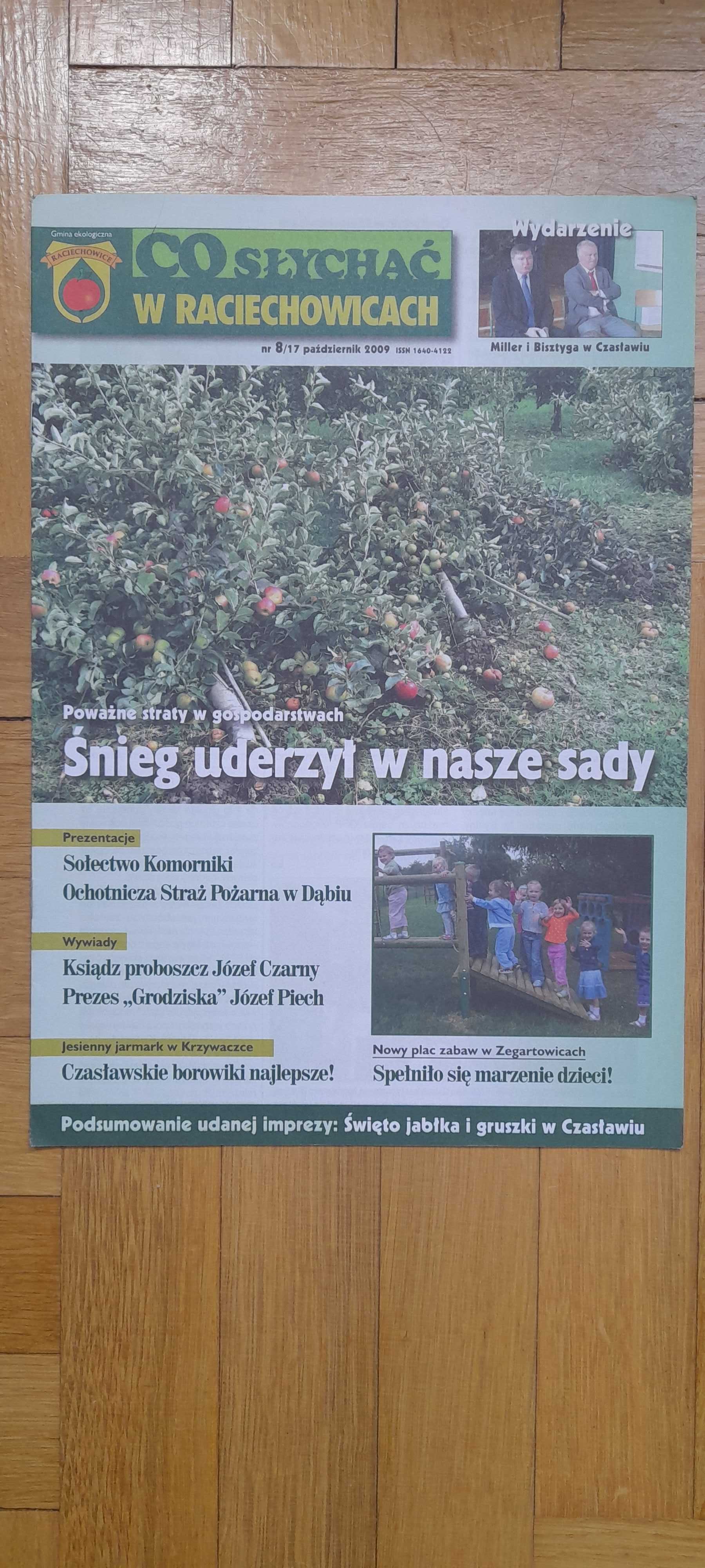 "Co Słychać w Raciechowicach" nr 8/17 październik 2009 r.