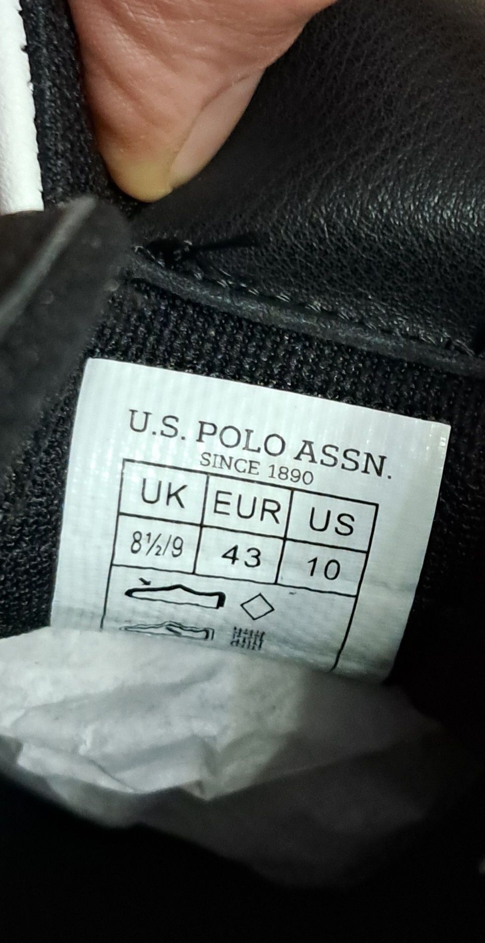 Кросівки чоловічі шкіряні U.S.Polo Assn.Vega