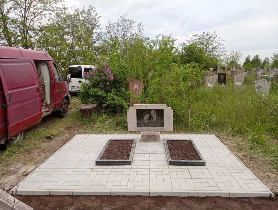 Памятники, благоустройство могил под ключ Днепр
