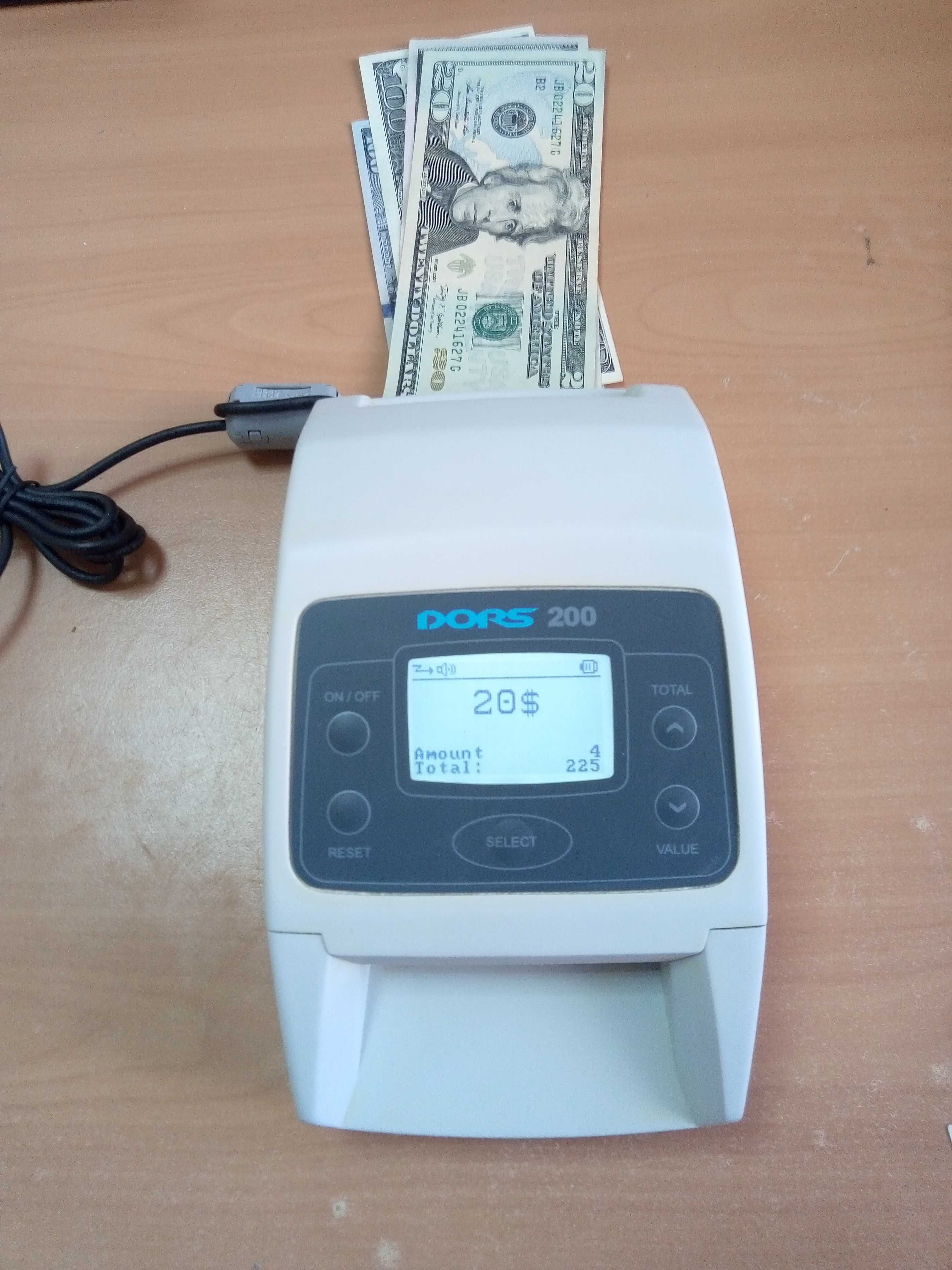 Детектор валют DORS 200 M1 с новой программой.