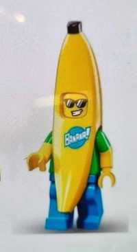 Nowe klocki figurka człowiek banan kompatybilna z klockami Lego