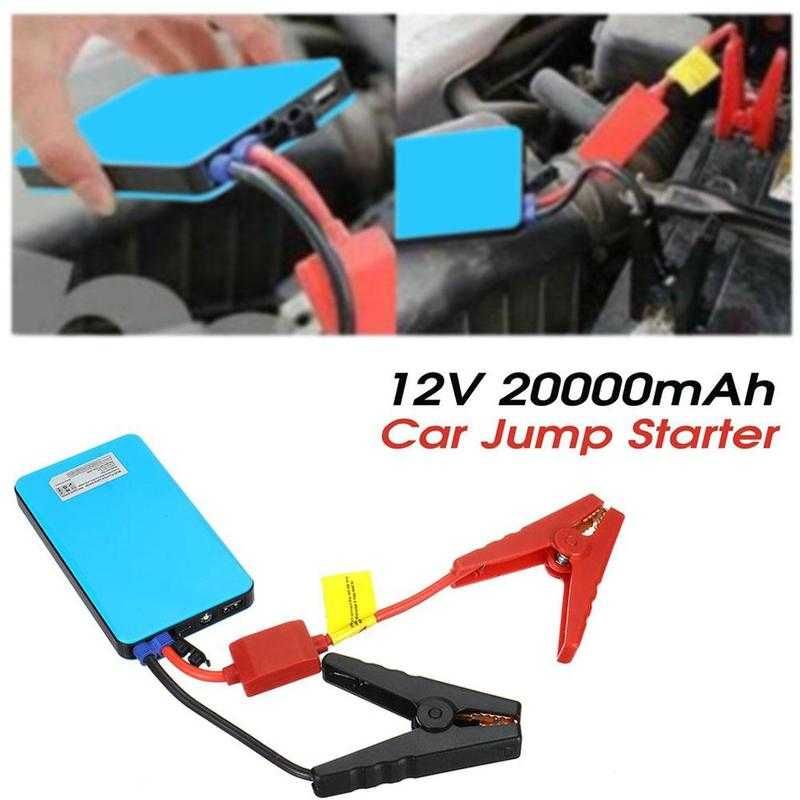 Power Bank com carregador bateria arrancador jump starter booster USB
