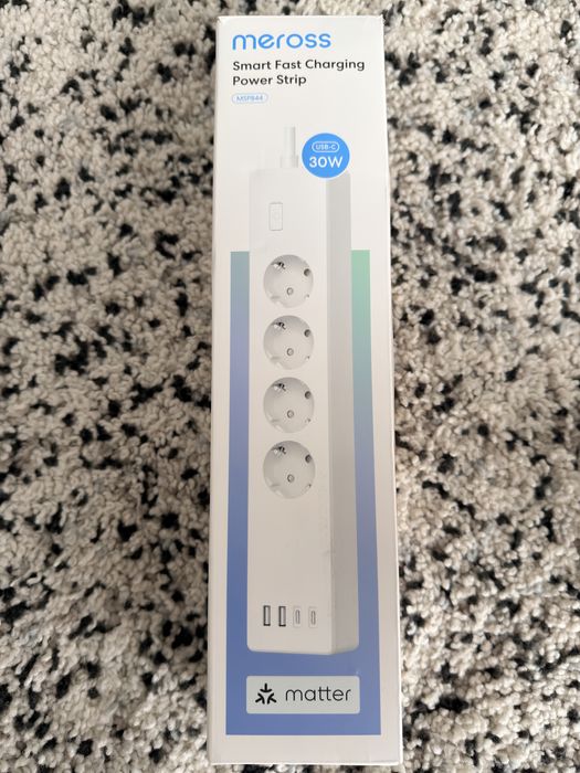 Smart plug com 4+4 entradas (tomada inteligente matter)