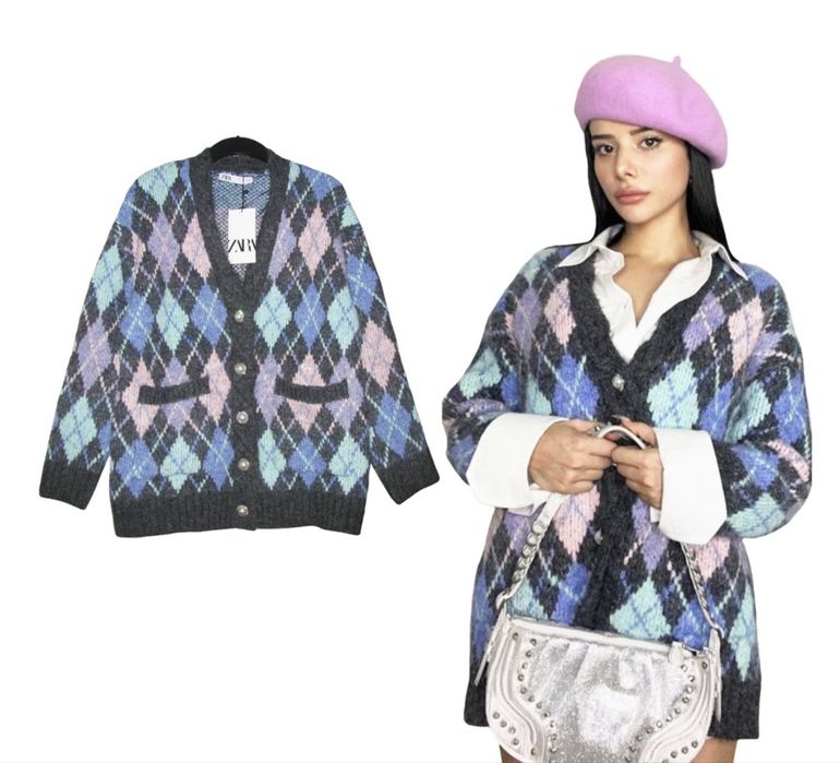 Вязаний кардиган ZARA ( S)