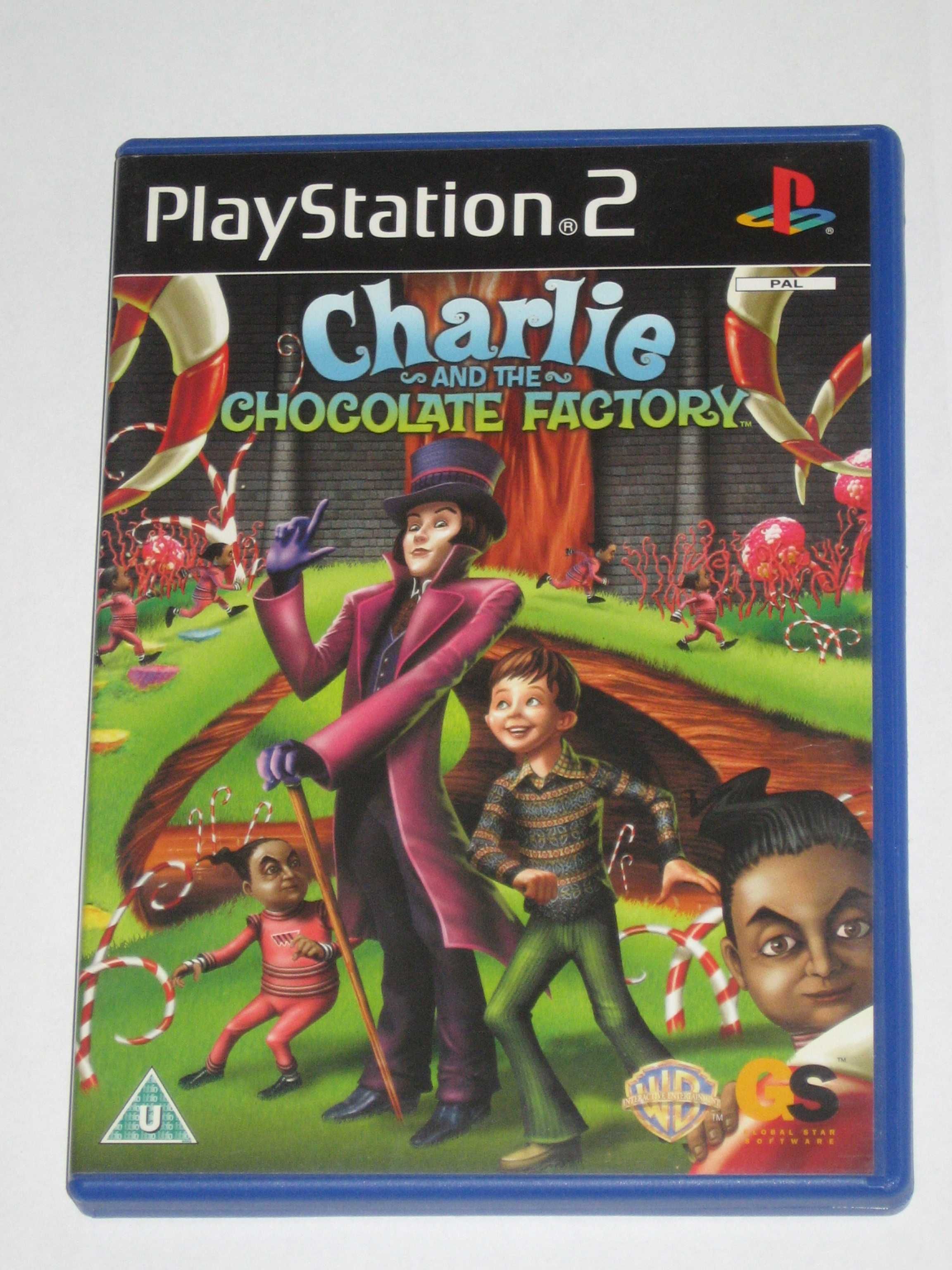 Gra Charlie i Fabryka Czekolady! 3xA PS2! BDB!