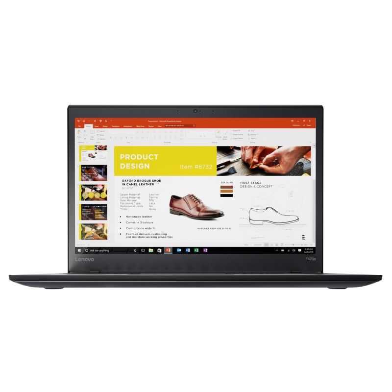 Скидка! Ноутбук 14" Lenovo ThinkPad T470s 4/256GB Windows (20JTS09600)