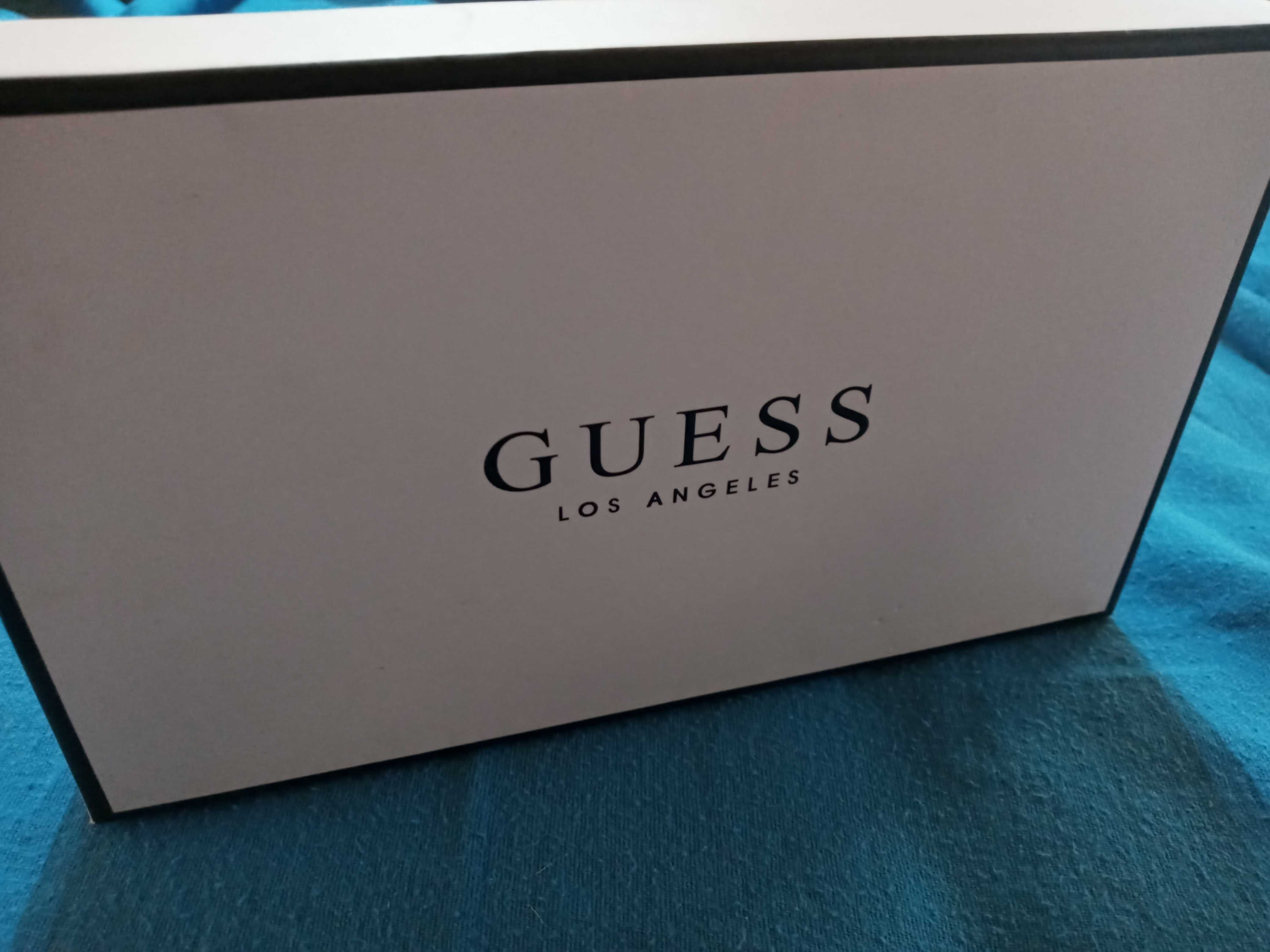Chinelas com sola de madeira GUESS