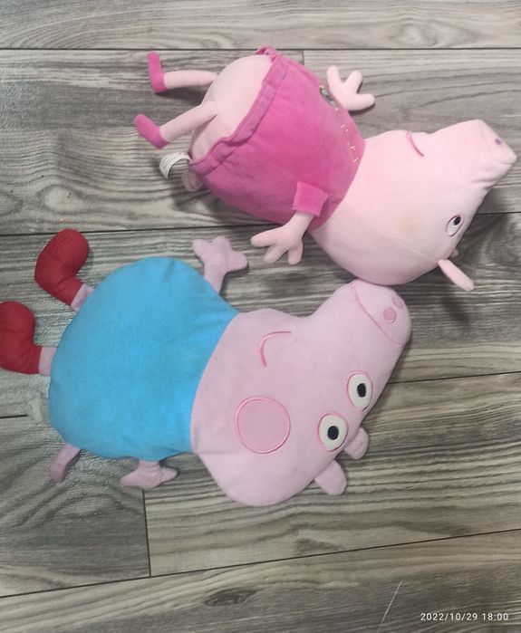 Maskotka pluszak świnka Peppa George przytulanka