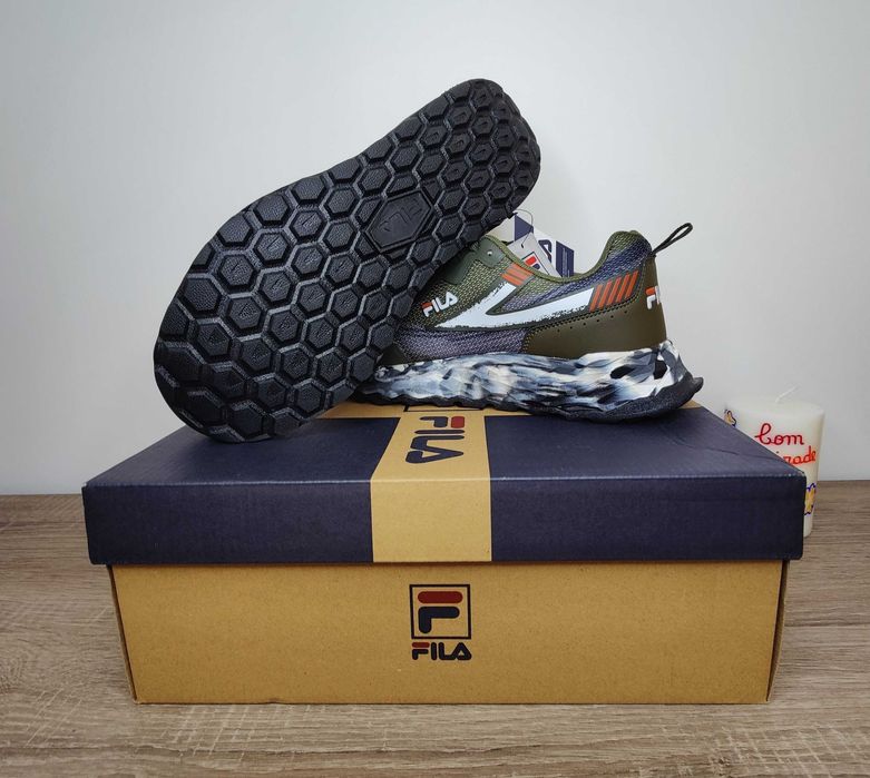 Sapatilhas Fila Starting Running Homem Verde "NOVAS "(42)