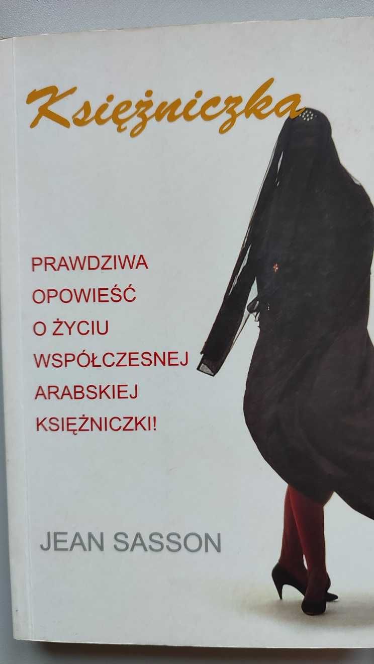 Ksiązki o Księżniczce Sułtanie - seria 3 tomy autorka Jean Sasson
