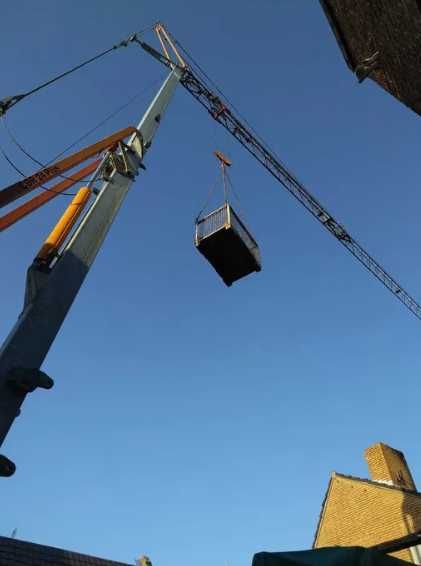 Dźwig ciesielki budowlany żuraw szybkiego montażu Terex CBR 24 PLUS