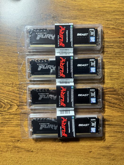 Kingston FURY Beast 3200MHz 16gb RAM оперативна пам’ять