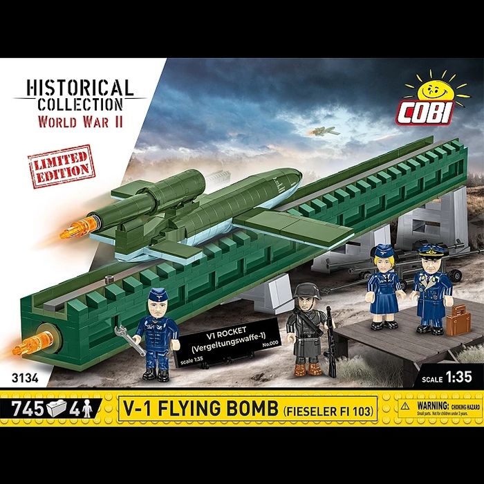 Cobi 3134 V-1 Flying Bomb. Edycja limitowana. Stan fabryczny.