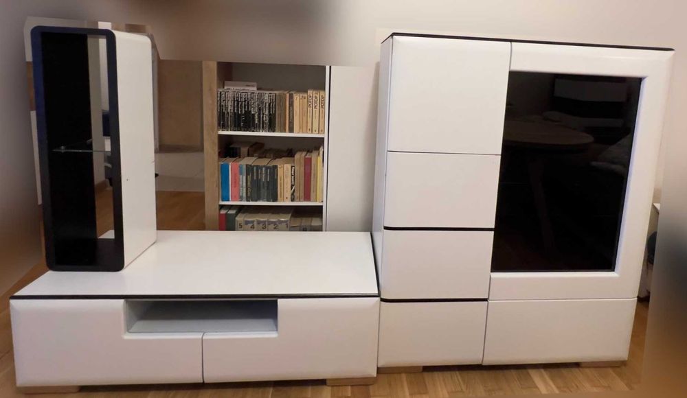 Meble Witryna barek RTV słupek z półką