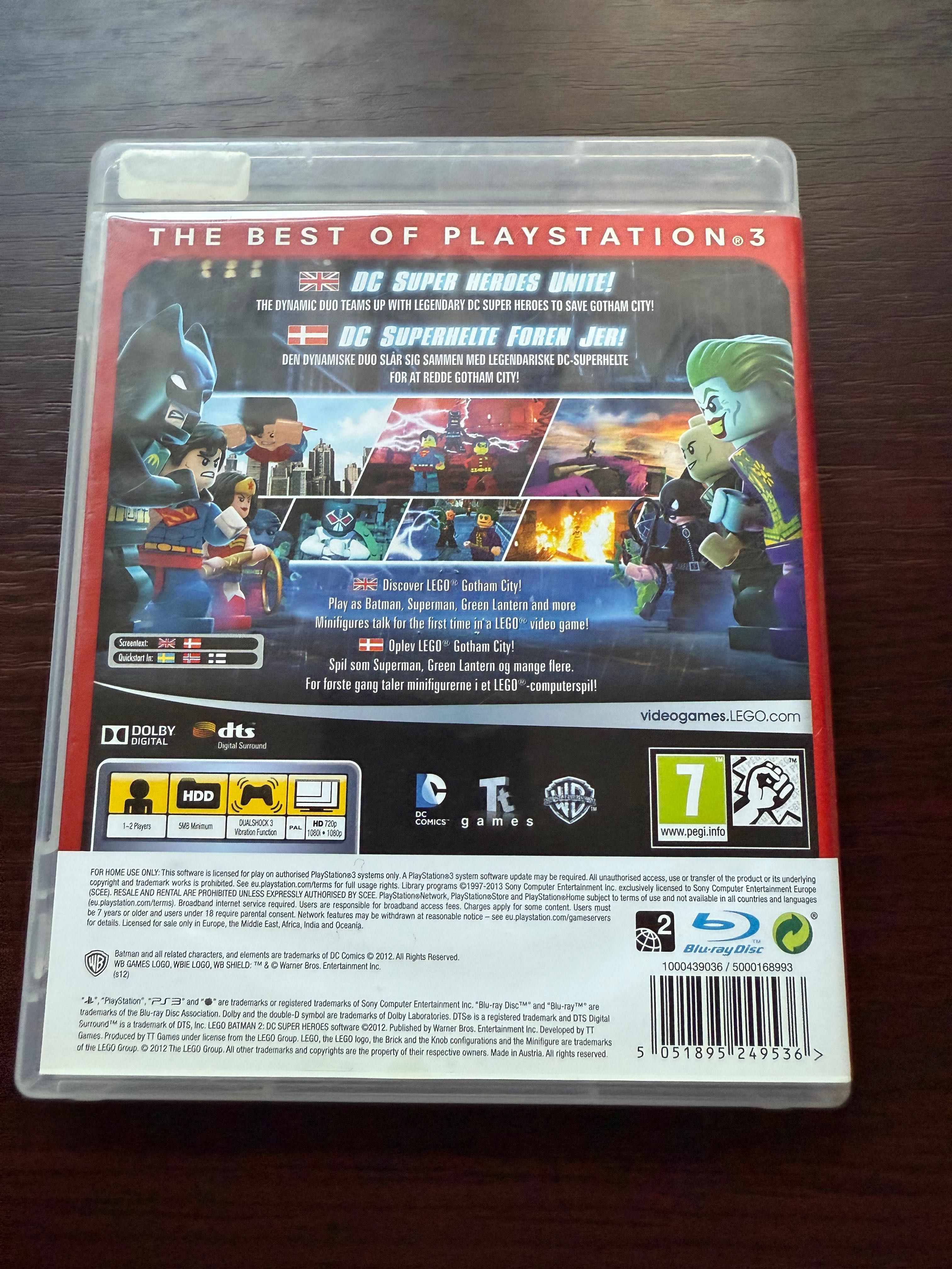 lego batman 2 dc super heroes ps3
