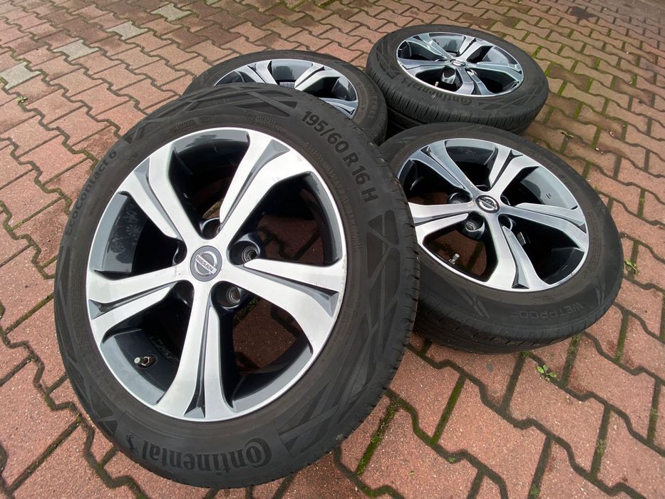 Koła alu 16 “ Nissan Pulsar itp TPMS
