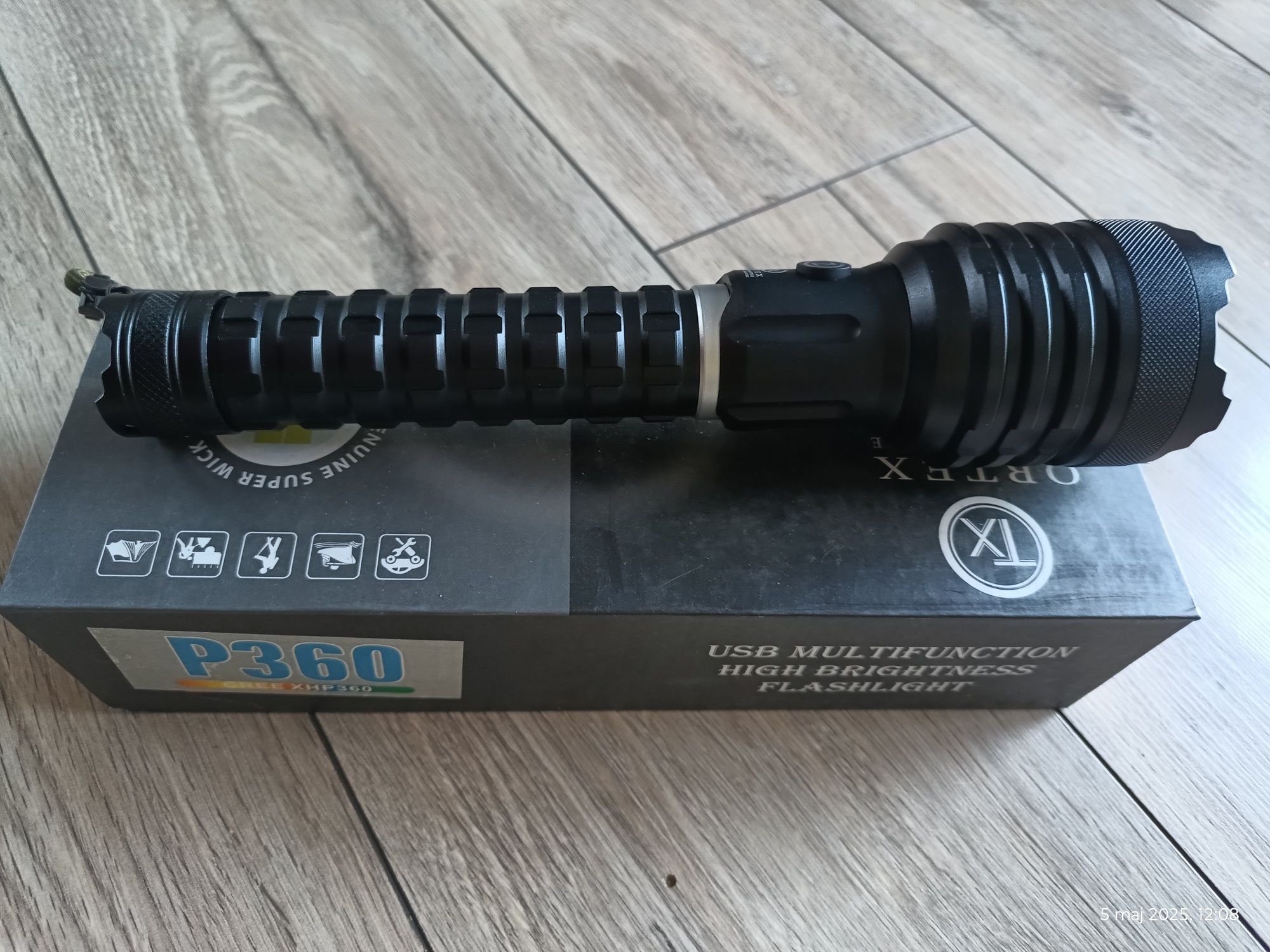 Nowa latarka Ortex P360