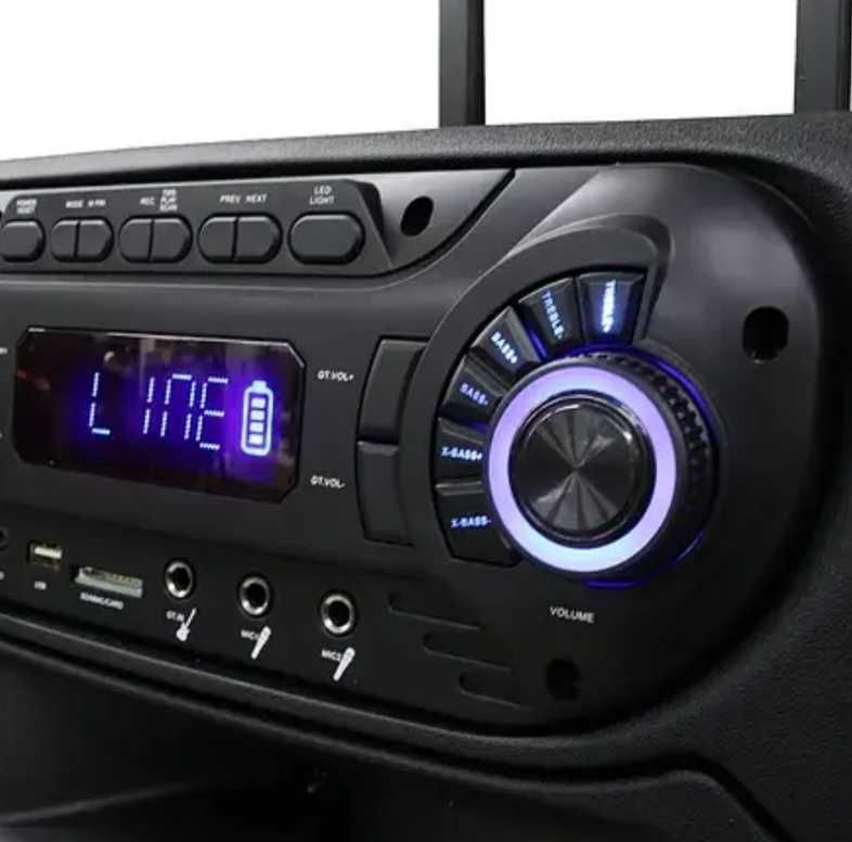 Портативная акустическая система ZXX-9393 80Вт