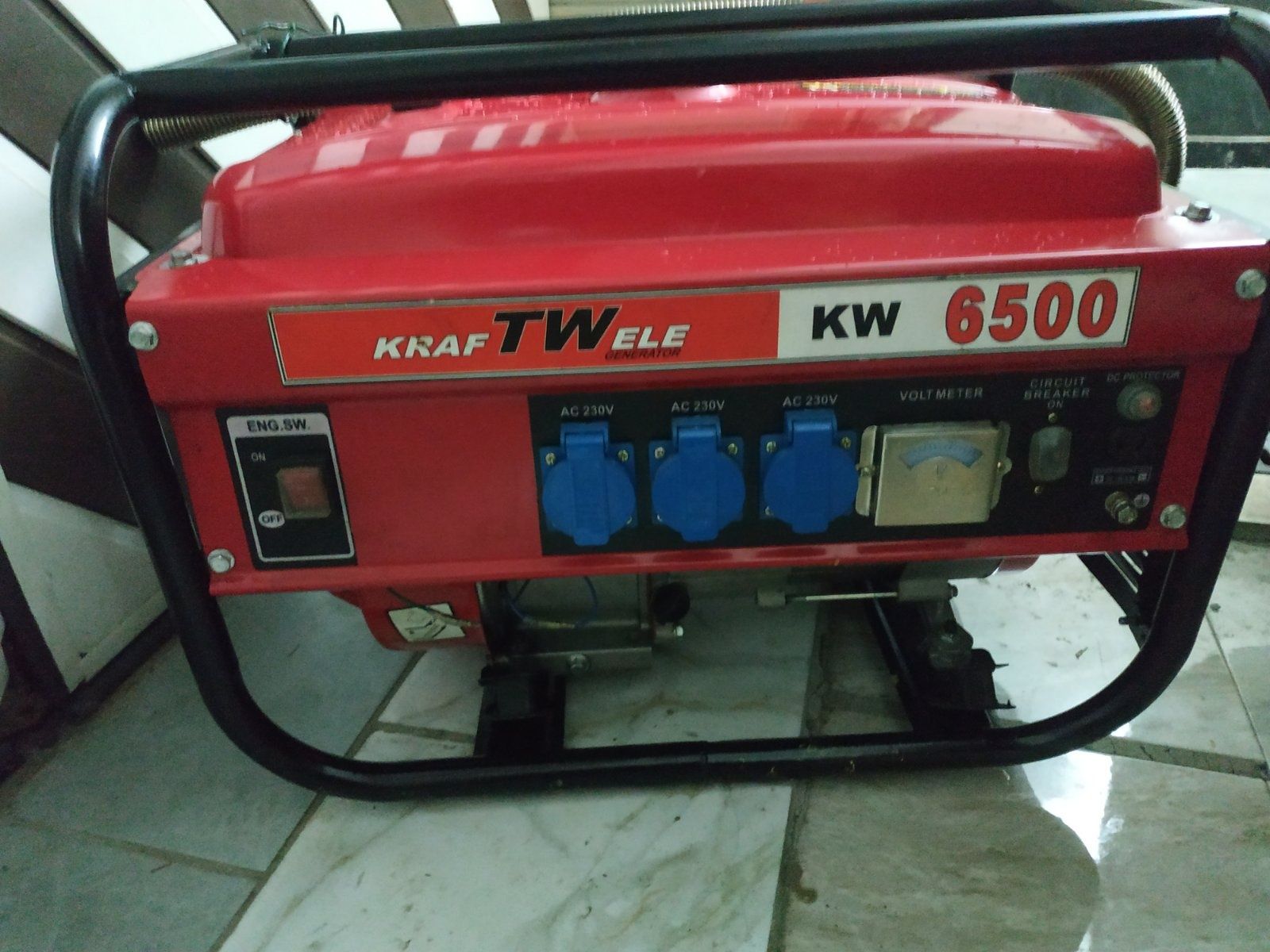Бензиновий генератор KRAFTWELE KW 6500