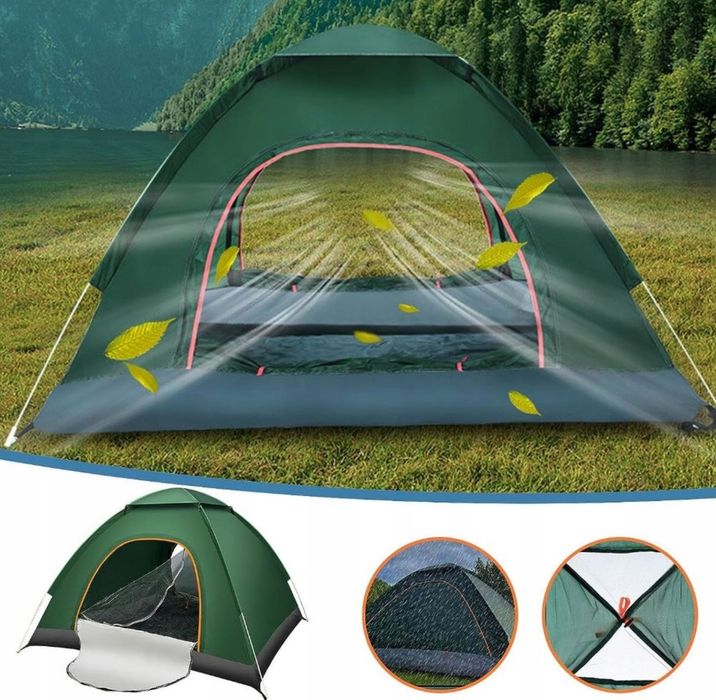 Automatyczny Namiot Turystyczny Kempingowy Pop Up 3-4 Osobowy