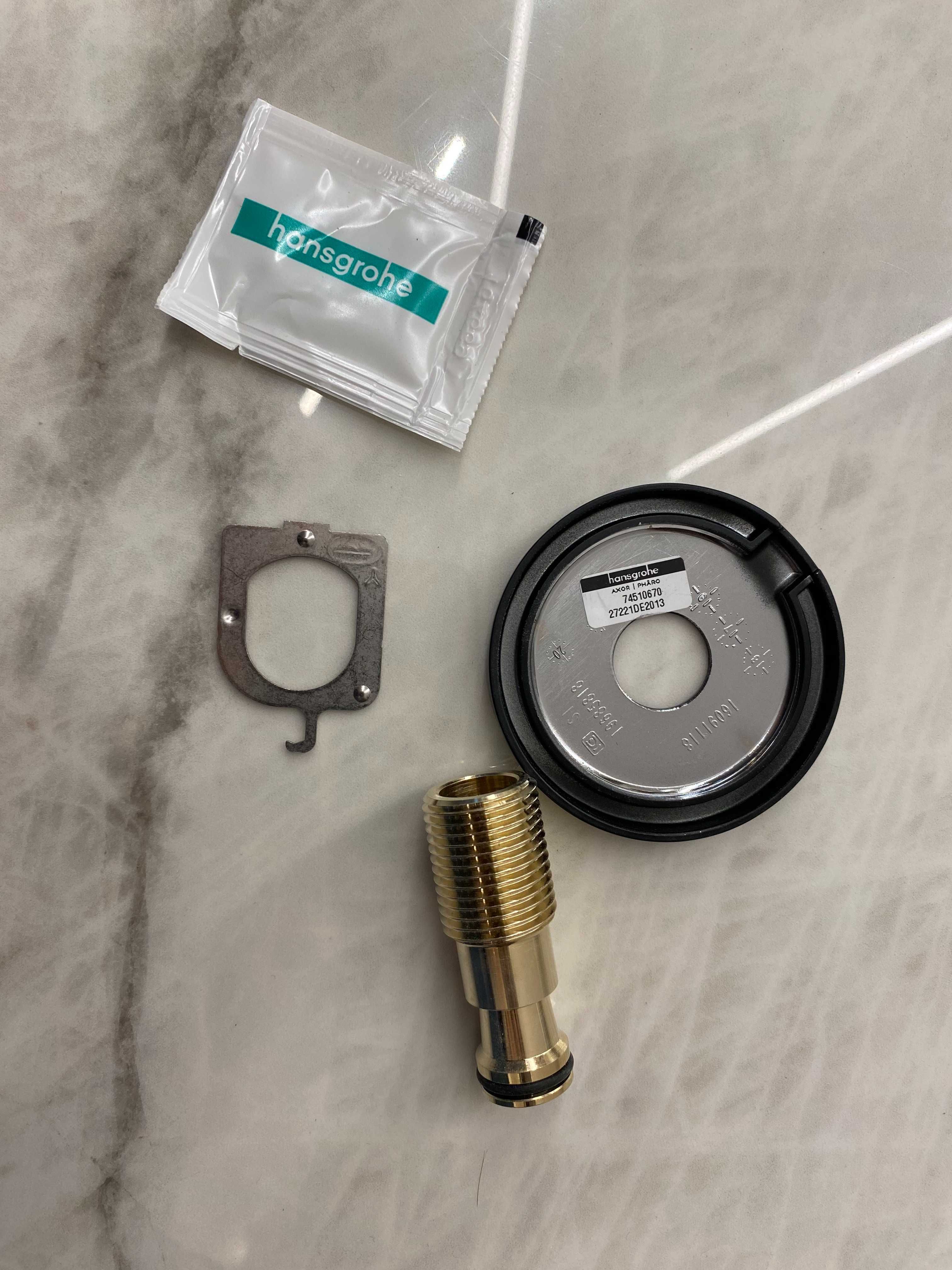 Wylewka wannowa Hansgrohe czarny mat