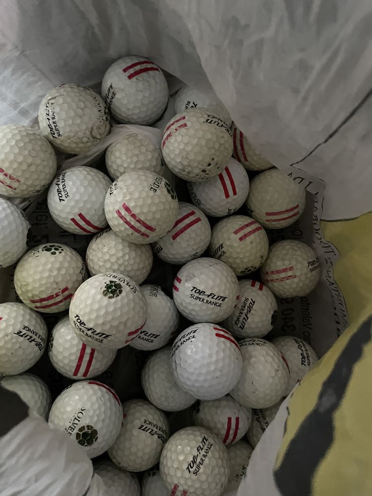 Bolas de golf usadas