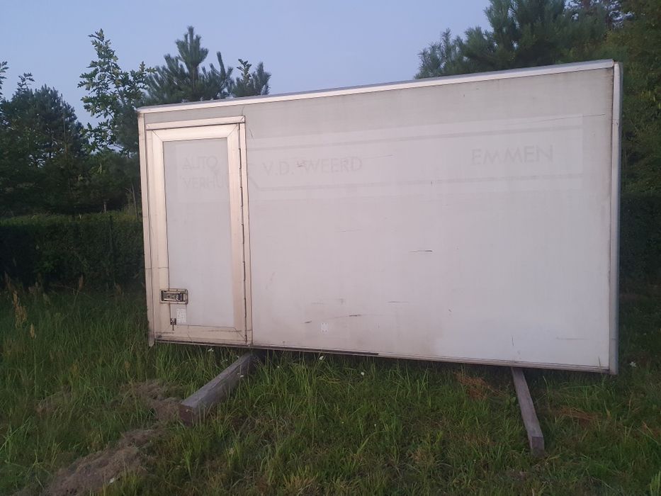 Paka zabudowa paczka kontener blaszak działka  iveco burty aluminium