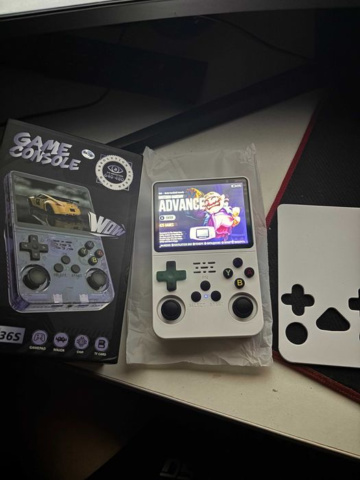 Ігрова приставка R36S 64Gb Портативна Ретро консоль(остання ревізія)